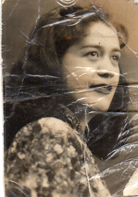 Mamita, año 1955 cuando se caso en la ciudad de Calama